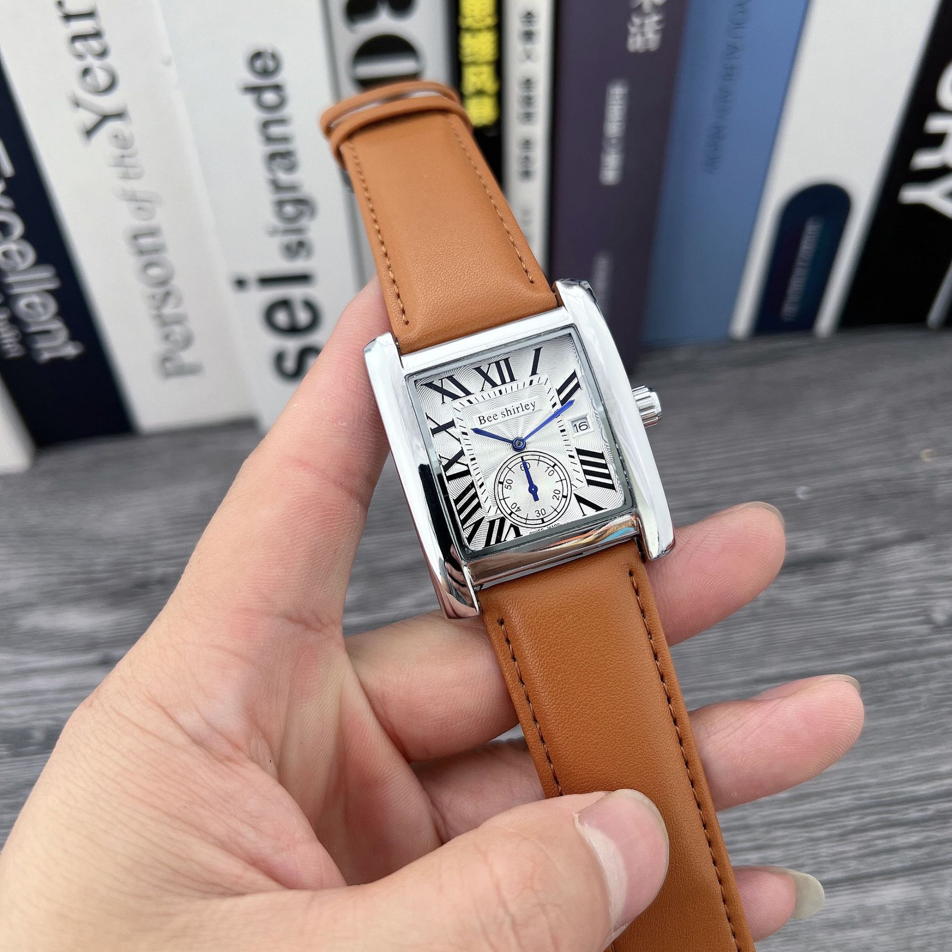 Square Quartz Watch Tank Men - Image 7