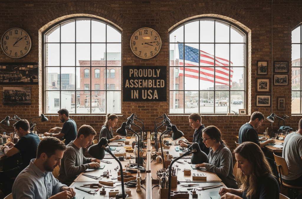 WatcheAssembled in USA: Quality Craftsmanship You Can Trust